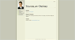 Desktop Screenshot of osinski.name