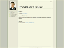 Tablet Screenshot of osinski.name